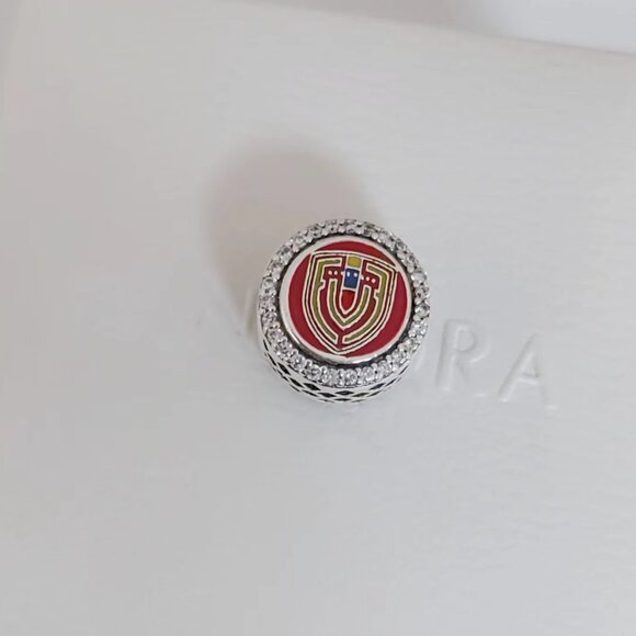 Pandora Mano Tengo Fe Venezuela Exclusive Country Charm Futbol Team Soccer Bead - Picture 3 of 7